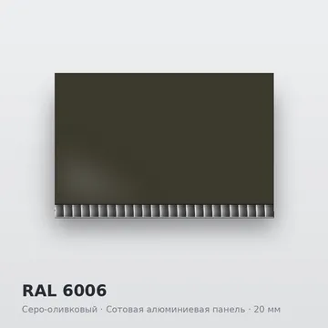 RAL 6006 Серо-оливковый