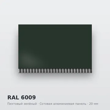 RAL 6009 Пихтовый зелёный