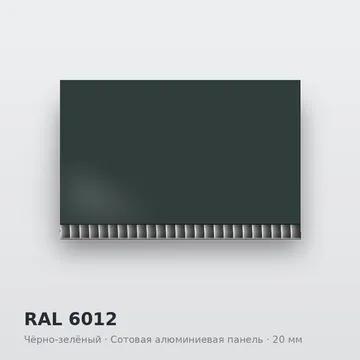 RAL 6012 Чёрно-зелёный