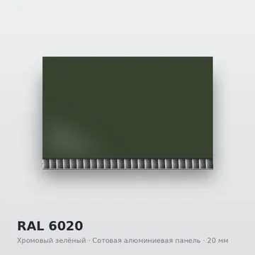 RAL 6020 Хромовый зелёный