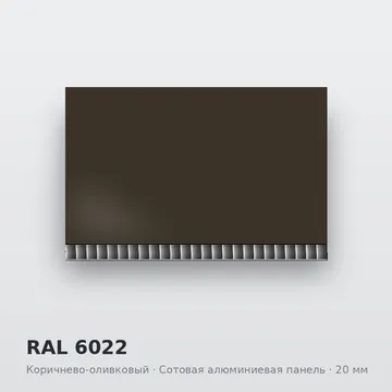 RAL 6022 Коричнево-оливковый