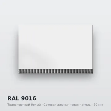 RAL 9016 Транспортный белый